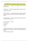 SPC 1608 Exam 1 questions with accurate answers&period;