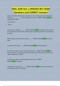 ENGL 3230 Test 1 UPDATED KEY EXAM  Questions And CORRECT Answers