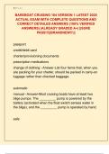 BAREBOAT CRUISING 104 VERSION 1 LATEST 2025  ACTUAL EXAM WITH COMPLETE QUESTIONS AND  CORRECT DETAILED ANSWERS &lpar;100&percnt; VERIFIED  ANSWERS&rpar; &vert;ALREADY GRADED A&plus;&vert; &vert;&vert;SURE  PASS&excl;&excl;&excl;&vert;&vert;BRANDNEW&excl;&excl;&excl;&vert;&vert; 