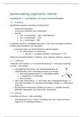 Samenvatting cel 1 &lpar;organische chemie&rpar;