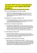 Nra basic RSO Test Key Exam Questions and Answers Latest Updated 2025&sol;2026 Graded A&plus;&period;