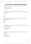 CHP PRACTICE TEST 3 EXAM QUESTIONS AND ANSWERS