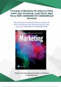 Principles of Marketing 7th edition by Philip Kotler&comma; Gary Armstrong&comma; Lloyd Harris&comma; Nigel Piercy ISBN 1292092890 978-1292092898 - Digital Download