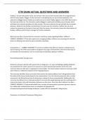 CTRI EXAM ACTUAL QUESTIONS AND ANSWERS