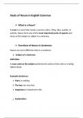 Parts of Speech&colon; Complete note with Definitions and Functions