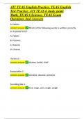 ATI TEAS English Practice&comma; TEAS English Test Practice&comma; ATI TEAS 6 study guide Math&comma; TEAS 6 Science&comma; TEAS Exam Questions And Answers&period;docx