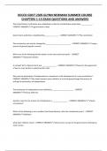 DCCCD GOVT 2305 GLYNN NEWMAN SUMMER COURSE CHAPTERS 1-13 EXAM QUESTIONS AND