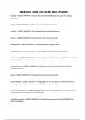 D664 WGU EXAM QUESTIONS AND ANSWERS