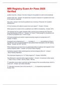 MRI Registry VERIFIED &vert; LATEST UPDATE RATED A&plus;