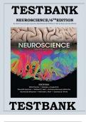 Neuroscience 6th Edition Test Bank by Purves &bull; Augustine &bull; Fitzpatrick &bull; Hall &bull; LaMantia &bull; Mooney &bull;