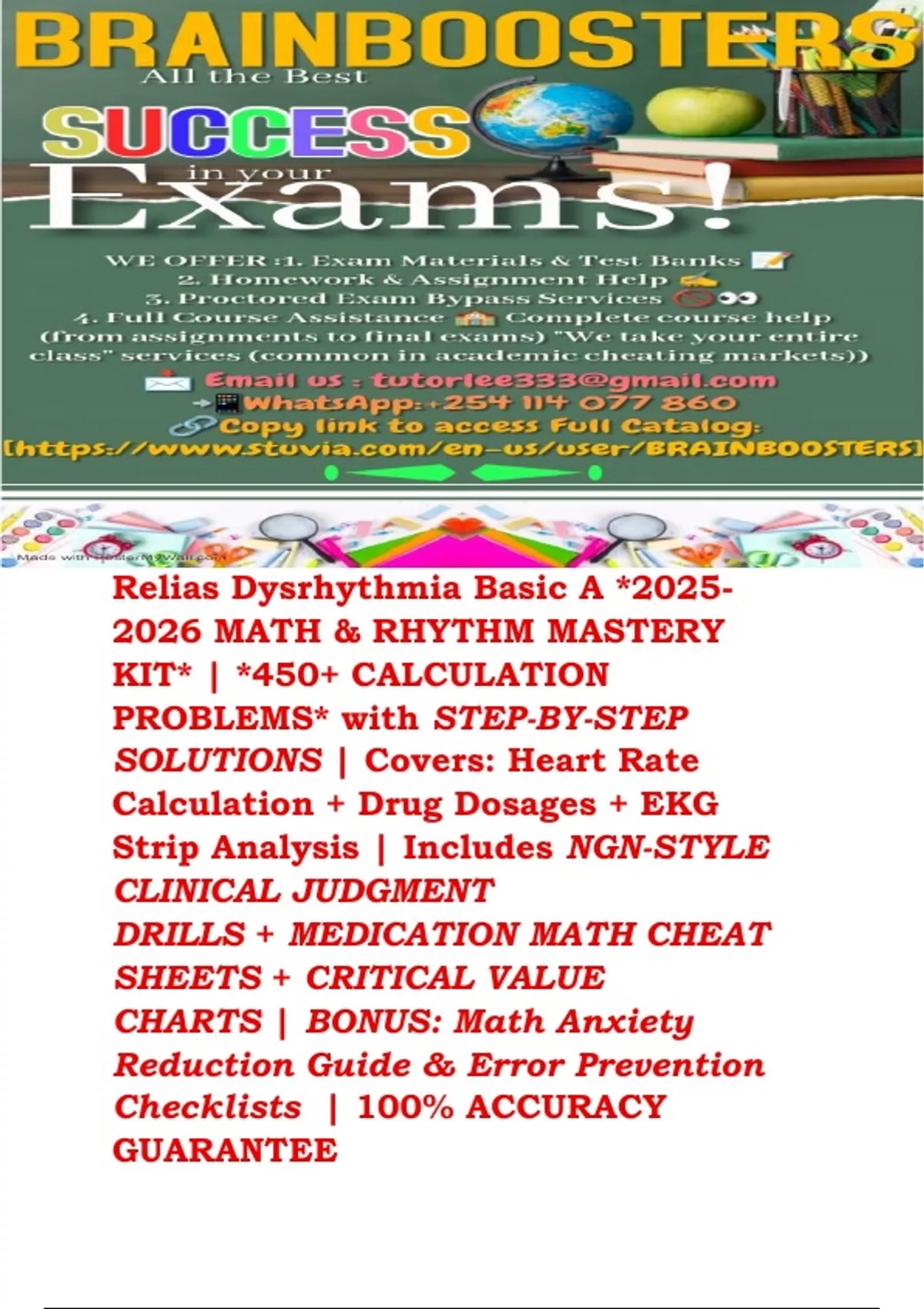 Relias Dysrhythmia Basic A | MATH & RHYTHM MASTERY KIT* | *450 ...