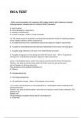 RICA TEST NEWEST 2025&sol;2026 ACTUAL EXAM COMPLETE QUESTIONS AND CORRECT DETAILED ANSWERS &lpar;VERIFIED ANSWERS&rpar; &vert;ALREADY GRADED A&plus;&vert;&vert;BRAND NEW&excl;&excl;