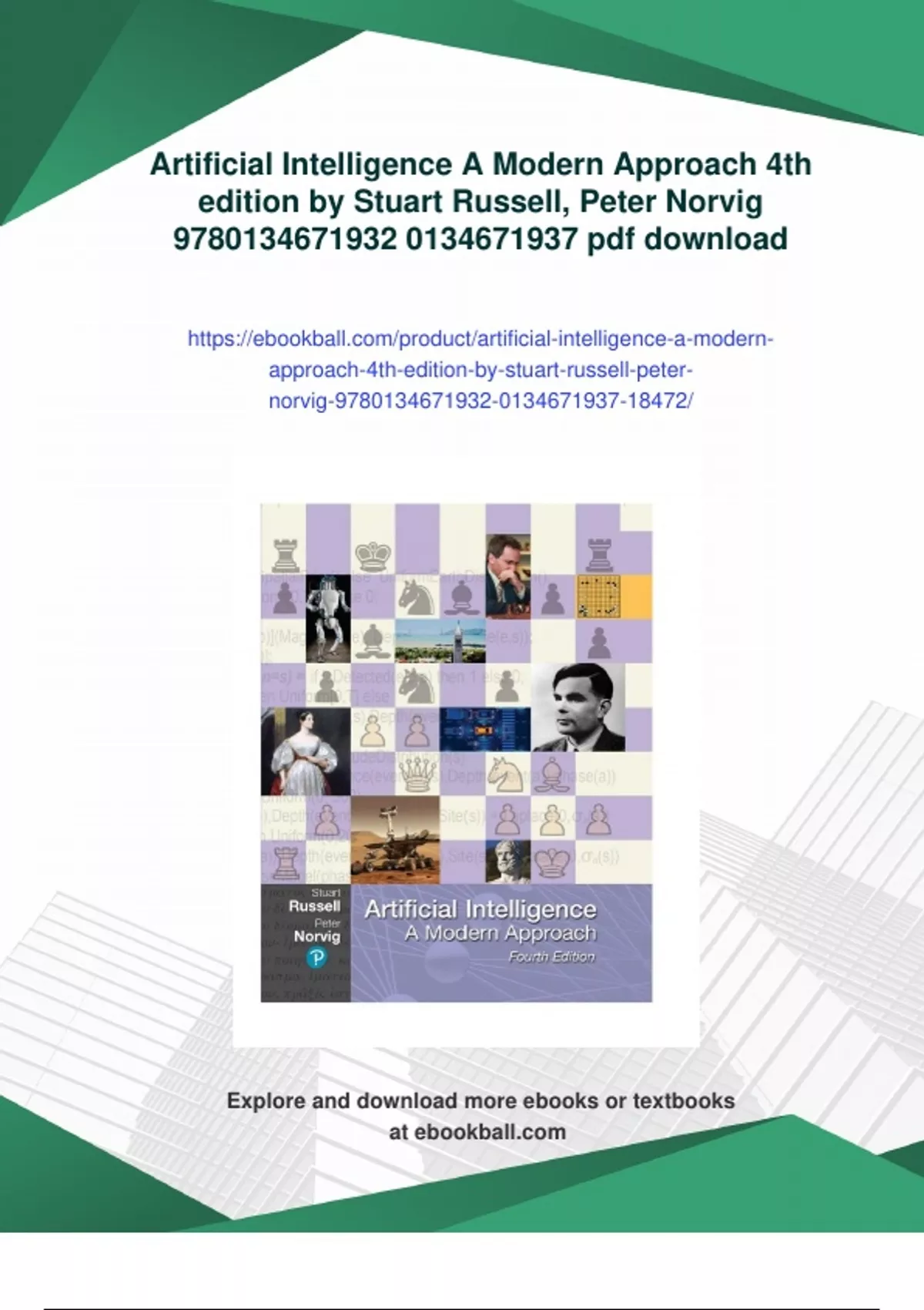 Summary Artificial Intelligence A Modern Approach 4th edition by Stuart ...