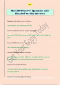 Nurs550 Midterm Questions with  Detailed Verified Answers