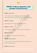 PPR EC-12 Review Questions with  Detailed Verified Answers