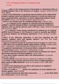 LRA 215 biological effects of radiation finsal review