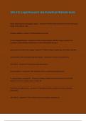 LRA 215&colon; Legal Research and Analytical Methods Exam