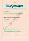 Teex Questions with Detailed Verified Answers