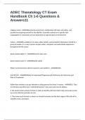 ADEC Thanatology CT Exam Handbook Ch 1-6 Questions & Answers