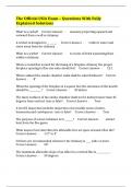 The Official CSIA Exam &ndash; Questions With Fully Explained Solutions