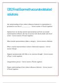 D312 Final Exam with accurate detailed solutions