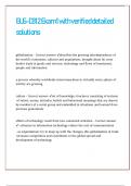 BUS-D312 Exam 1 with verified detailed solutions