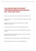 OKLAHOMA DRIVER PERMIT TESTOfficial Oklahoma Exam Prep for Sale &ndash; Boost Your Scores&excl;&period;