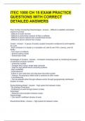 ITEC 1000 CH 15 EXAM PRACTICE QUESTIONS WITH CORRECT DETAILED ANSWERS 