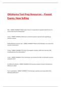 Oklahoma Test Prep Resources &ndash; Passed Exams&comma; Now Selling&period;