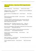 CSIA Certification &ndash; Questions With Comprehensive Solutions