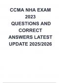 Certified Clinical Medical Assistant &lpar;CCMA&rpar; NHA Exam with this comprehensive practice test covering all major sections solutions