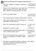 Patient Care Technician Exam 1 Questions Correctly Answered&period;