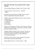 NSG 1400 - Becoming a Nurse Questions With Complete Solutions