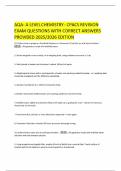 ACS questions and answers