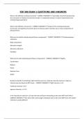 ESR 306 EXAM 1 QUESTIONS AND ANSWERS