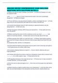 AMAZON DRIVER COMPREHENSIVE EXAM 2025&sol;2026 QUESTIONS WITH SOLUTIONS RATED A&plus;