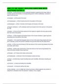 ASM 275 EOC EXAM 1 2025&sol;2026 QUESTIONS WITH SOLUTIONS RATED A&plus;