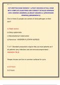 CNT WRITTEN EXAM VERSION 1 LATEST 2025&sol;2026 ACTUAL EXAM  WITH COMPLETE QUESTIONS AND CORRECT DETAILED ANSWERS  &lpar;100&percnt; VERIFIED ANSWERS&rpar; &vert;ALREADY GRADED A&plus;&vert; &vert;&vert;PROFESSOR  VERIFIED&vert;&vert; &vert;&vert;BRANDNEW&excl;&excl;&excl;&vert;&vert;
