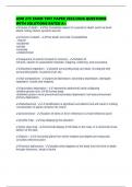 ASM 275 EXAM TEST PAPER 2025&sol;2026 QUESTIONS WITH SOLUTIONS RATED A&plus;