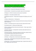 ASM 275 PRACTICE EXAM SHEET 2025&sol;2026 QUESTIONS WITH SOLUTIONS RATED A&plus;