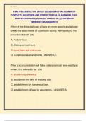 IFSAC FIRE INSPECTOR LATEST 2025&sol;2026 ACTUAL EXAM WITH  COMPLETE QUESTIONS AND CORRECT DETAILED ANSWERS &lpar;100&percnt;  VERIFIED ANSWERS&rpar; &vert;ALREADY GRADED A&plus;&vert; &vert;&vert;PROFESSOR  VERIFIED&vert;&vert; &vert;&vert;BRANDNEW&excl;&excl;&excl;&vert;&vert;