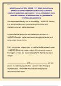 NASAR Canine SARTECH III EXAM TEST BANK &sol;NASAR Canine  SARTECH III EXAM LATEST 2025&sol;2026 ACTUAL EXAM WITH  COMPLETE QUESTIONS AND CORRECT DETAILED ANSWERS &lpar;100&percnt;  VERIFIED ANSWERS&rpar; &vert;ALREADY GRADED A&plus;&vert; &vert;&vert;PROFESSOR  VERIFIED&vert;&vert; &vert;&vert;BRANDNEW&excl;&excl;&excl;&vert;&vert;