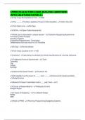 CPWM EVALUATION EXAM 2025&sol;2026 QUESTIONS WITH SOLUTIONS RATED A&plus;