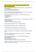 DHN 311 FINAL PAPER 2025&sol;2026 QUESTIONS WITH SOLUTIONS RATED A&plus;