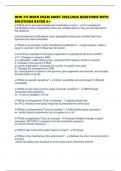 DHN 311 MOCK EXAM SHEET 2025&sol;2026 QUESTIONS WITH SOLUTIONS RATED A&plus;