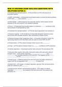 DHN 311 REVISION EXAM 2025&sol;2026 QUESTIONS WITH SOLUTIONS RATED A&plus;