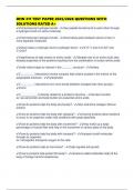 DHN 311 TEST PAPER 2025&sol;2026 QUESTIONS WITH SOLUTIONS RATED A&plus;
