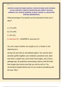 SARTECH II EXAM TEST BANK &sol;SARTECH II PRACTICE EXAM LATEST 2025&sol;2026  ACTUAL EXAM WITH COMPLETE QUESTIONS AND CORRECT DETAILED  ANSWERS &lpar;100&percnt; VERIFIED ANSWERS&rpar; &vert;ALREADY GRADED A&plus;&vert; &vert;&vert;PROFESSOR  VERIFIED&vert;&vert; &vert;&vert;BRANDNEW&excl;&excl;&excl;&vert;&vert;