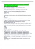 DRIVERS LICENSE TEST PAPER 2025&sol;2026 QUESTIONS WITH SOLUTIONS RATED A&plus;