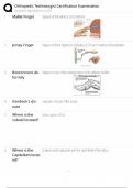 Orthopedic Technologist Certification Exam &sol; Score 100&percnt; &sol; 2025 Update &sol; Study Guide & Test Prep